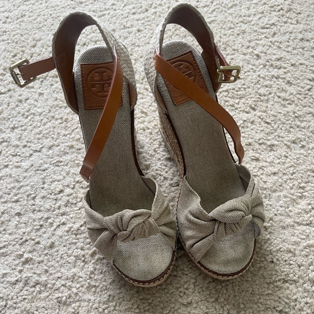 Tory Burch Espadrilles Wedges